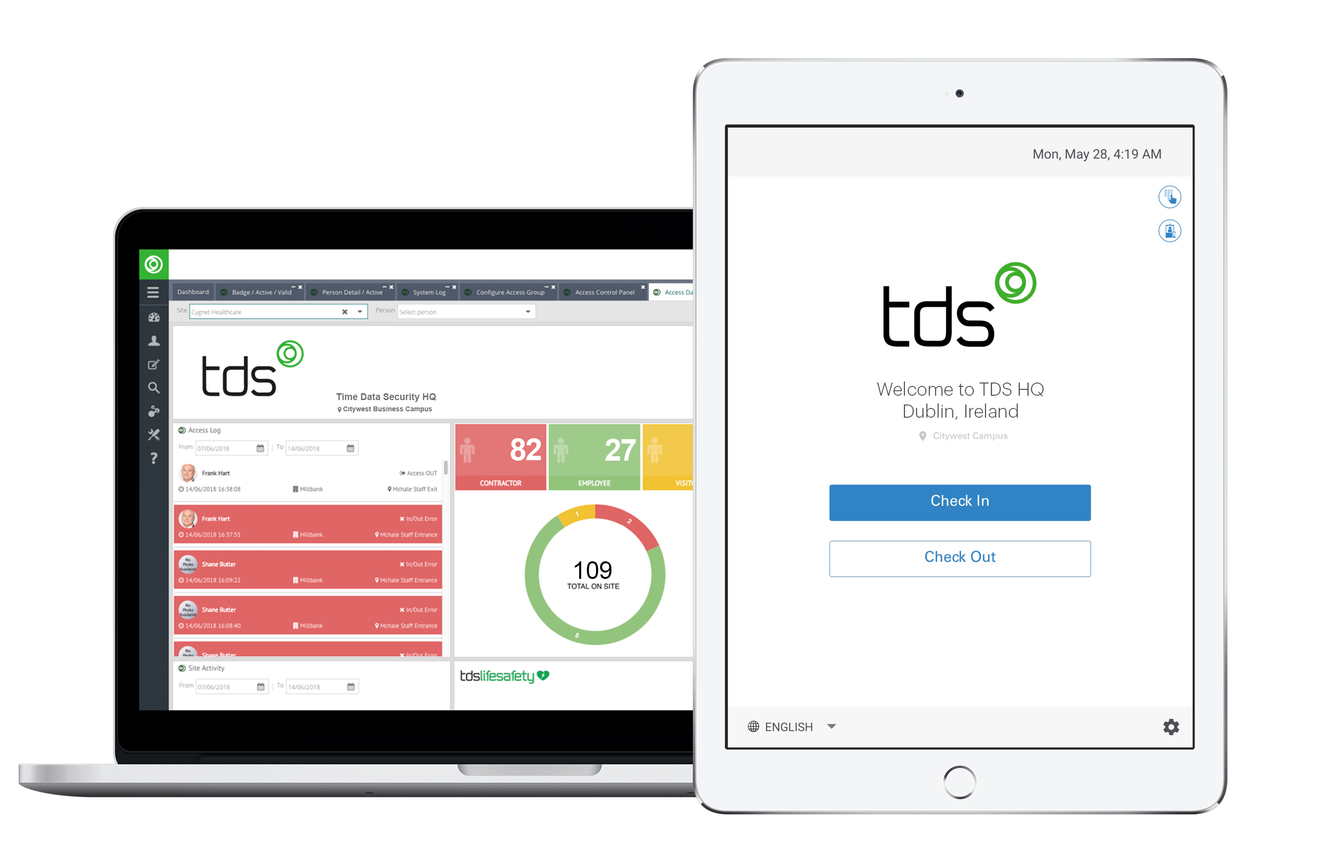 Digitally transform your reception with Time Data Security (TDS) Cloud ...